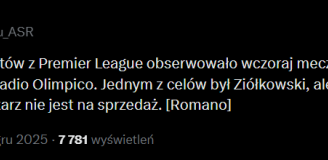 DWÓCH skautów z PREMIER LEAGUE wczoraj... OBSERWOWAŁO REPREZENTANTA POLSKI!